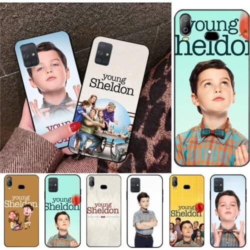 CUTEWANAN Young Sheldon TV Shows Phone Case Capa For Samsung Galaxy A01 A11 A31 A81 A10 A20 A30 A40 A50 A70 A80 A71 A91 A51