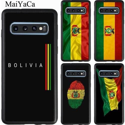 Bolivia Flag Case For Samsung Galaxy A71 A51 A21S A40 A50 A70 A20e A31 M21 S9 S10 S20 Plus Note 20 Ultra