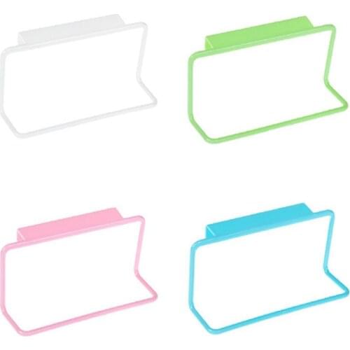 Towel Holder Creative Multicolor Plastic Hanging Rack Sponge Kitchen Accessories Home Door Storage Organizer High Quality 2021