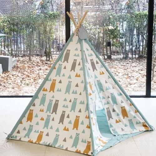 Zq Childrens Tent Indoor Game House Big House Princess House Baby Room Small Tent