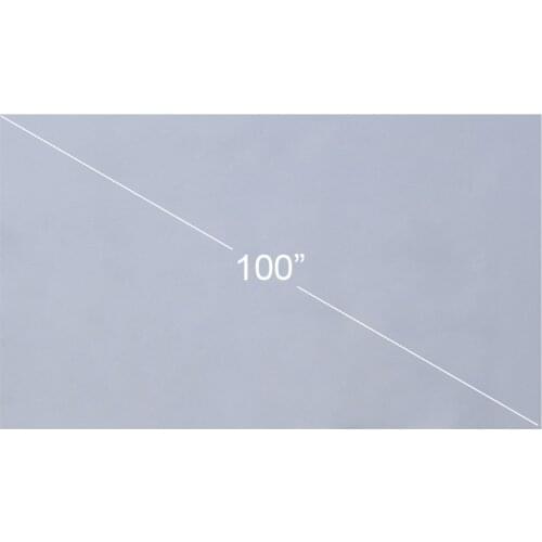 80/100/120-inch Portable Projector Screen HD 16:9 Frameless Video Projection Screen Foldable for Home Theater Office Movies