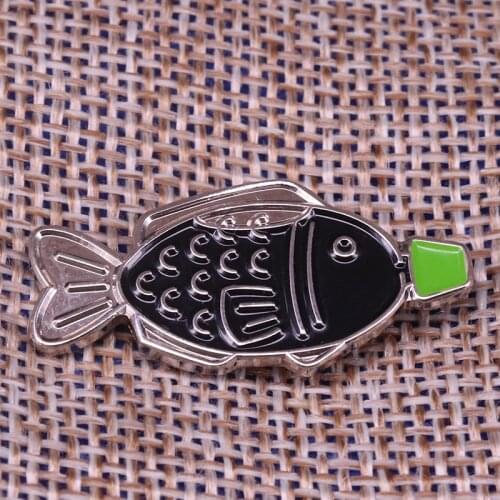Fish Enamel Pin