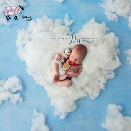 Newborn Photography Props Baby Photo Shoot Studio Posing Blanket foto Backdrop Basket Filler Baby fotoshoot Background Props