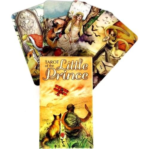The Little Prince Tarot Cards Mystical Guidance Divination Entertainment Partys Board Game Supports Wholesale 78 Sheets/Box