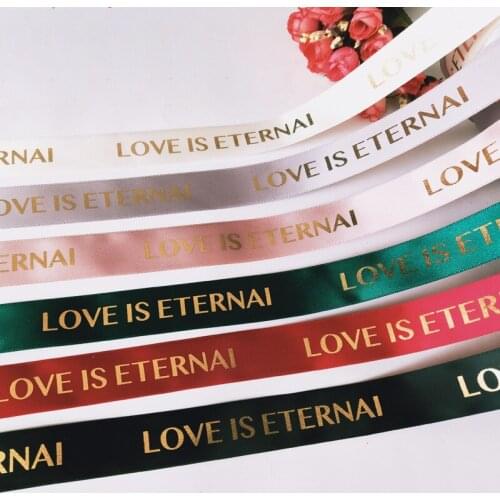 5Meter Letter ribbon surprise gift box letter ribbon for wedding birthday party decorate birthday wedding decor gift box ribbon