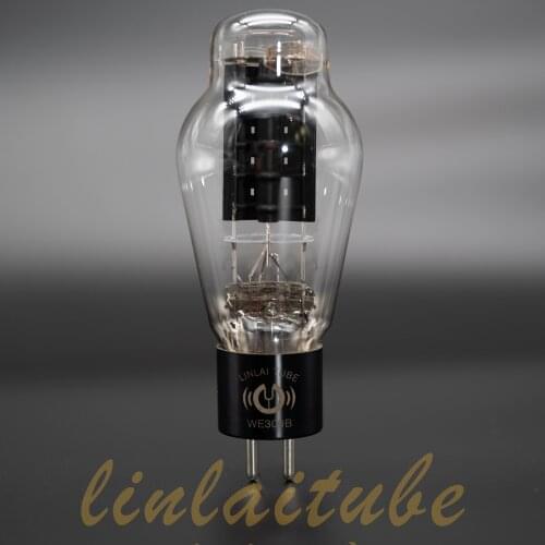 Factory outlet linlai tube duplicated WE factory full matched 2pcs WE300B quality assurance for 15 months vacuum tube HIFI