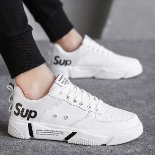 Summer 2021 New Youth Sports Shoes Mens Tide Junior High School Students Trend Fashion Boys Casual White Board Shoes