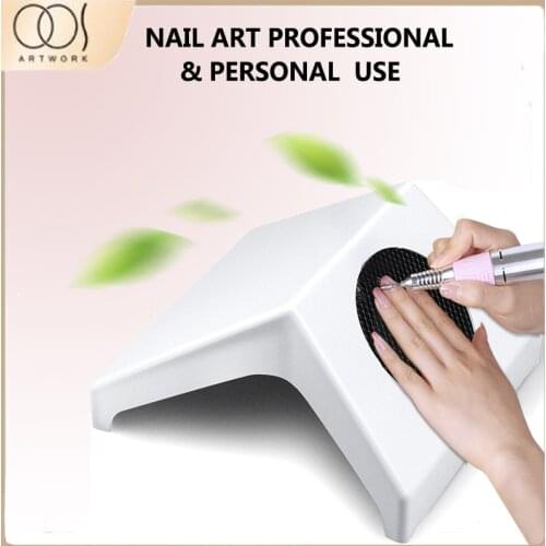 Mini Max Nail Vacuum Cleaner Powerful Vacuum Fan 80W EU Nail Art Machine With Free Dust Bag Nail Art Dust Collector