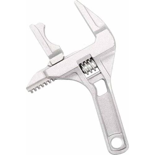 Adjustable Wrench Open-End Wide Jaw Spanners Wrenches 6-68mm Plumber Bathroom Hand Tool Alloy