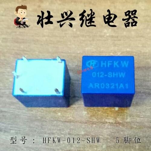 Relay HFKW-012-SHW 5PIN 10A