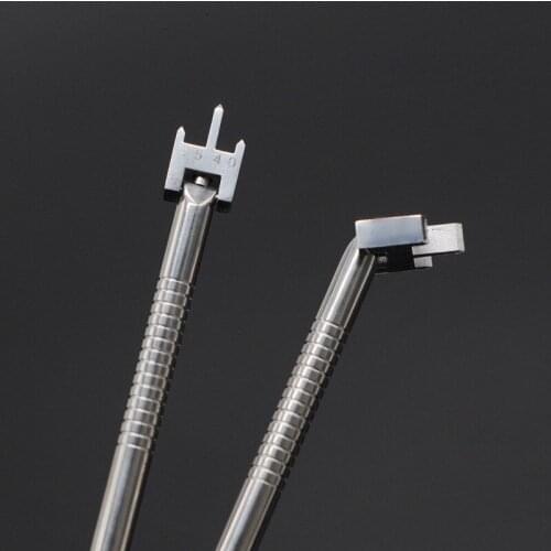Dental Orthodontic Bracket Gauge Locator Stainless Steel Positioning Height Wick Gauge Fully Adjustable Dentist Lab Supplies