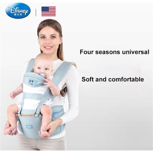 Disney Childrens Waist Stool Minnie Front Hugs Hold Stool Multi-function Cushion Four Seasons Universal Baby Carrier SZZ092