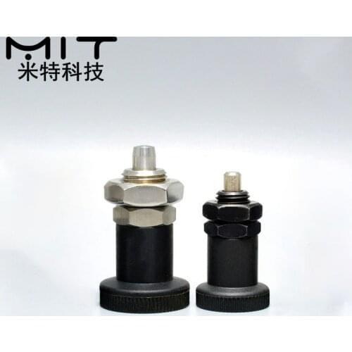 M12 M16 Self-Locking Type Index Plunger or Return Position Type Indexing Plungers with Plastic Knob