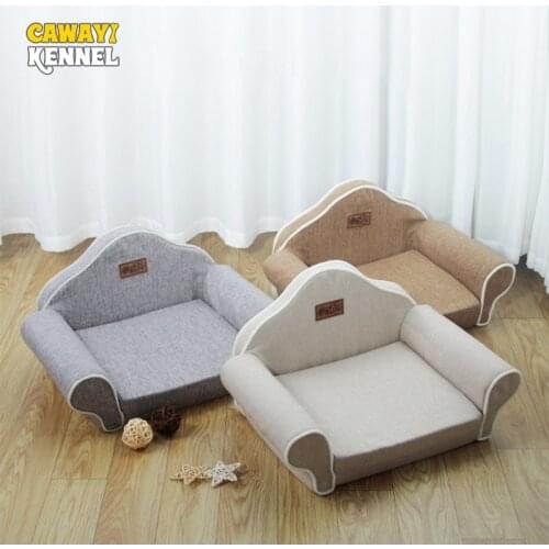 CAWAYI KENNEL Soft Pet House Dog Bed for Dogs Cats Small Animals Products Cama Perro Hondenmand Panier Chien Legowisko Dla Psa