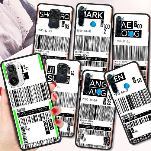 Label Air Tickets Shockproof Soft Cover for Redmi Note 7 8 8T 9 9S 10 Pro Luxury Case 7 7A 8 8A 9A 9C TPU Phone Case Shell