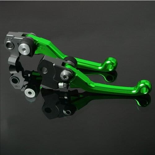 Dirt Bike Pivot Brake Clutch Levers hand grip Handbrake For KAWASAKI KX450F 2006 2007 2008 2009 2010 2011 2012