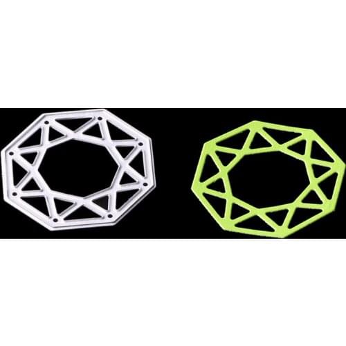 Geometric sign Metal Cutting Dies for scrapbooking Stencils for Craft Paper DIY Scrapbook new dies Cut Template