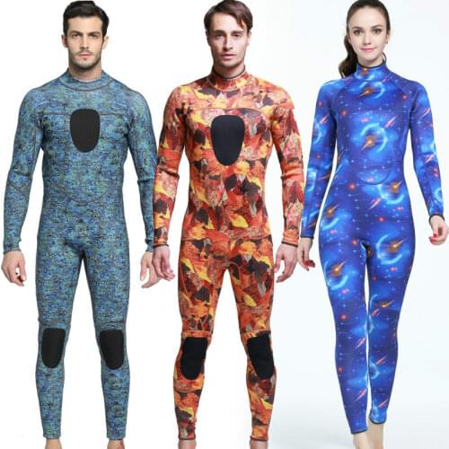 Wetsuit Women 3mm neoprene Zipper Swimsuit Full Body Jumpsuits Diving suit Rash Guard Wetsuits Swimming Surfing Sports Clothing