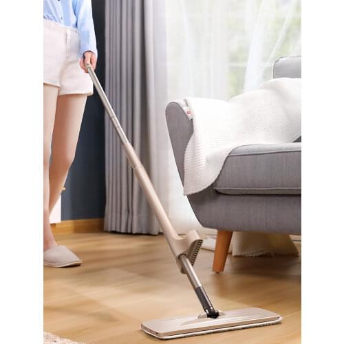 JOYBOS Free Hand Washing Lazy Mop Magic Cleaner Self-wring Squeeze Household Automatic Dehydration Telescopic Flat Mops JBS8