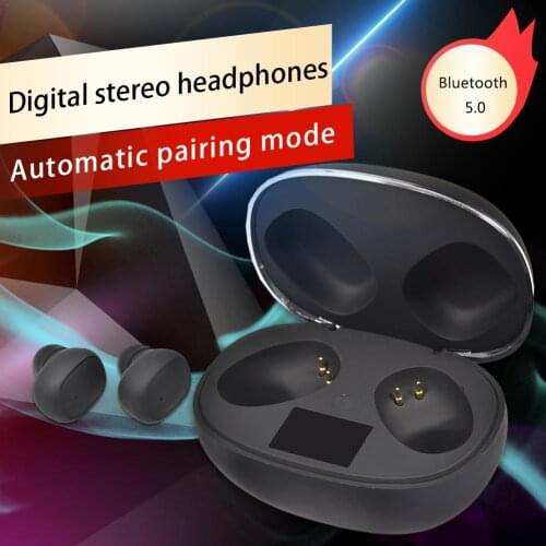 K28 TWS Bluetooth Headset Digital Display 5.0 True Wireless Dual In-ear Stereo Bluetooth Earphone Portable Automatic pairing