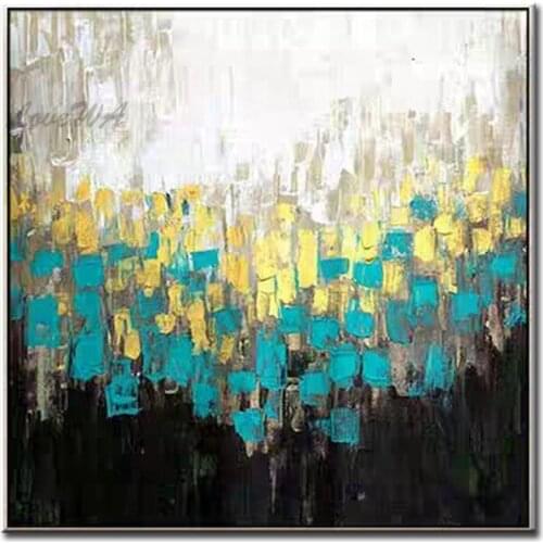 Unframe Paintings Large Size HandPainted Abstract Oil Painting On Canvas Modern Home Wall Decor Picture for Living Room Wall Art