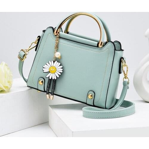 High Quality Square Female Bag 2021 New Simple Womens Handbag Single Shoulder Messenger Bag Boston Hand Bags Bolsa Feminina