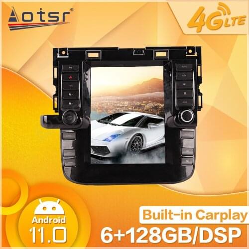 6-128G Android Multimedia Car Audio Video Radio Tape Recorder Stereo Player For Jaguar XF 2016 2017 2018 2019 GPS Navi Head Unit