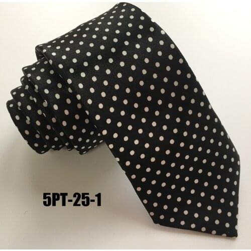 5cm Fashion Men Ties Polka Dots Spots Necktie for Party