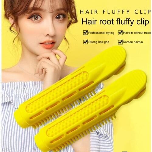 Hair Hairstyle Styling Tool Accessories Hair Curler Clips Perm Rods Hair Root Rollers Fluffy Bangs Salon Home Tools