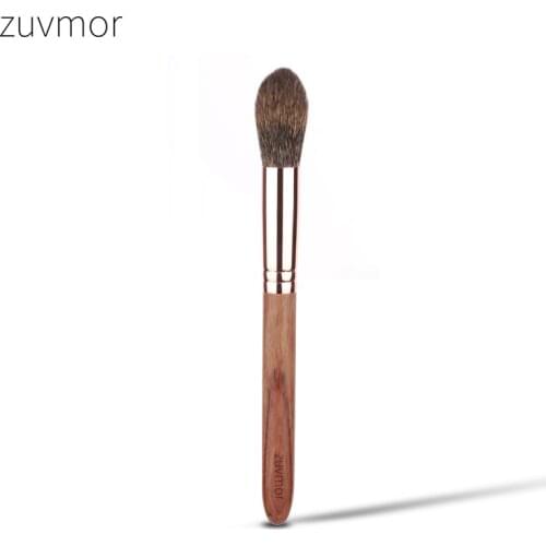 Shoushoulang Professional Handmade Make Up Brush Z09 Tapered Highlighter Brush Soft Canadian Squirrel Hair Makeup Brushes