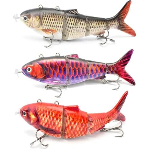 Fishing Baits Trolling Swim Minnow Wobbler Multi-section Hard Bait Artificial Crankbait JerkBait Fishing Tackle