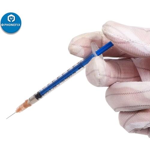 Silver DIY Conduction Paint Adhesive Conductive Glue Silver for PCB Repair Board Connectors Paste Wire Electrically 0.1-0.5ML