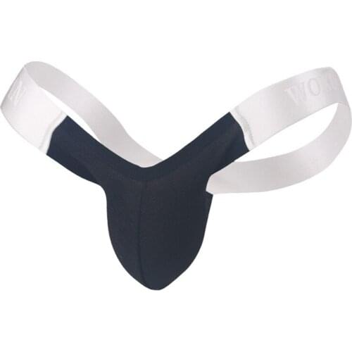 Mens Sexy Thong Hot Erotic Sports Sexy Underwear Brushed High Fork Briefs Mens See Through Sex T-Back Male Jockstrap Underpants