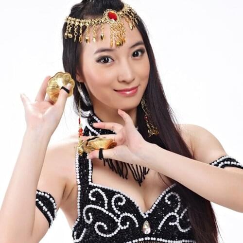 Finger Cymbals Belly Dance Accessories Musical Instrument Percussion Cymbals Dancing Props Dance