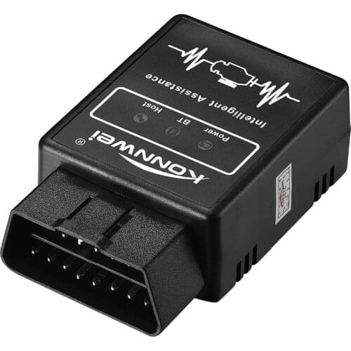 Konnwei KW912 ELM327 Bluetooth Error Diagnostic Tester For Android OBD Auto Scanner Code Reader Adapter Scan For All OBD2 Cars