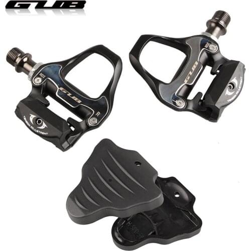 GUB RD2 SPD-SL Bicycle Self-locking Pedals Cycling Road Bike Pedals Ultralight Aluminum Alloy Bearing Bicycle Pedals Bike Part