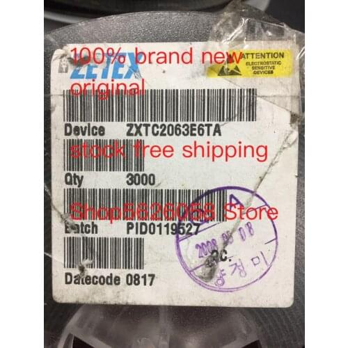 ZXTC2063E6TA SOT23-6 100% new original freeshipping 30PCS/LOT STOCK
