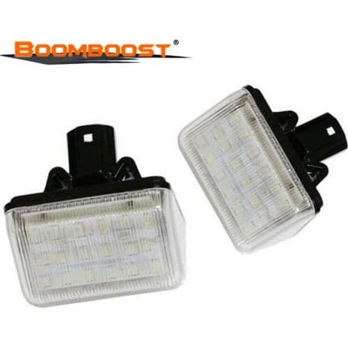 18LED Car Styling 2pcs Auto Parts Accessories for Mazda CX-7/Speed 6/CX-5/Station Wagon Car LED Number License Plate Light