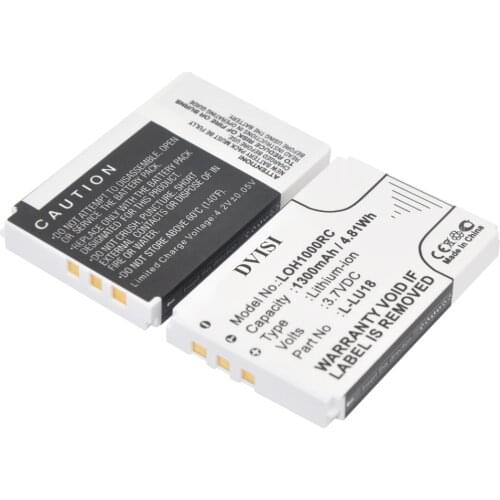 2pcs L-LU18 Rechargeable Lithium ion Bateriy for 190582-0001 F12440056 Harmony 915 1000 Harmony 1100 Harmony 1100i K398 LLU18