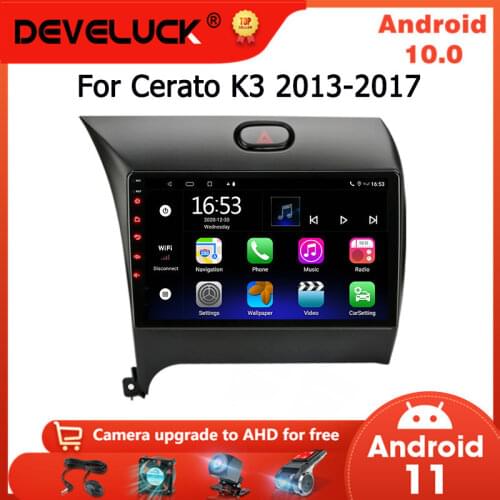 Develuck Android 10 DSP for Kia Cerato K3 2013 2014 2015 Car Radio Multimedia Video Player Navigation GPS RDS 2din Dvd Head Unit
