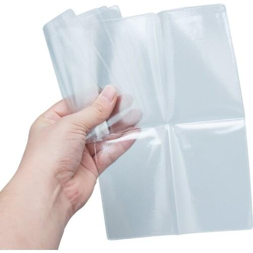 Travel Waterproof Transparent Auto Document Cover Russian Drivers License Case PVC Protect Car ID Card Holder For Men Women