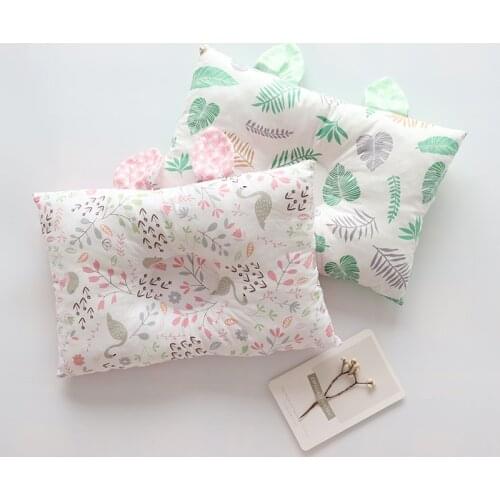 Baby Pillow For Newborns Cotton Anti Flat Head Pillow For Infant Girls Boys Nordic Detachable Kids Cushion Baby Room Decoration