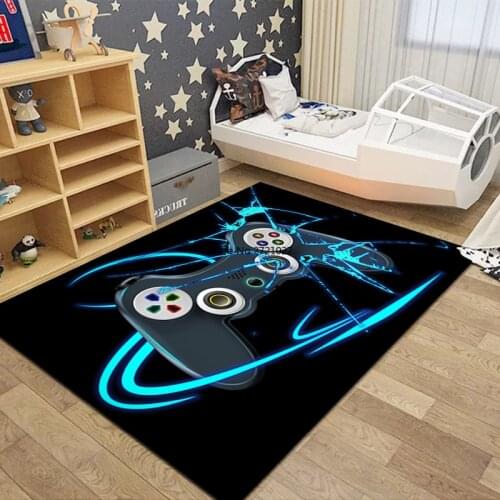 Cute Cartoon Carpet Game Mat Bedroom Carpet Kid Gift Non-slip Washable Game Mat Living Room Carpet