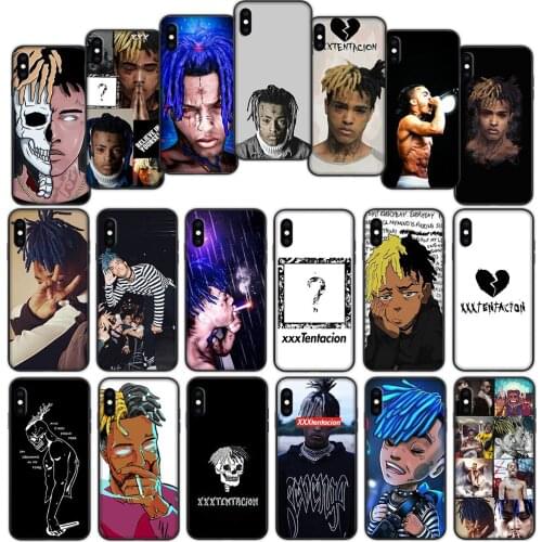 Rap Singer XXXTentacion Soft Cover Case for iPhone 7 8 6 6S 5 5S SE Plus