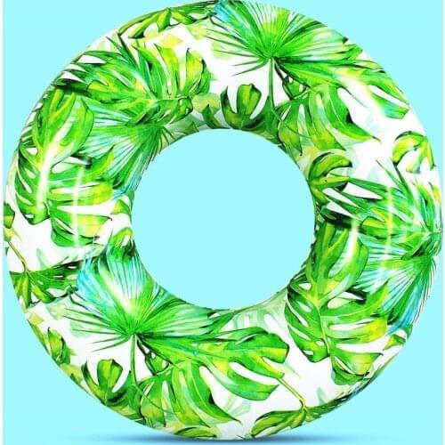 90cm Inflatable Pool Float Circle Swimming Ring for Kids Adults Giant Swimming Float Air Mattress Beach Party Pool Toys