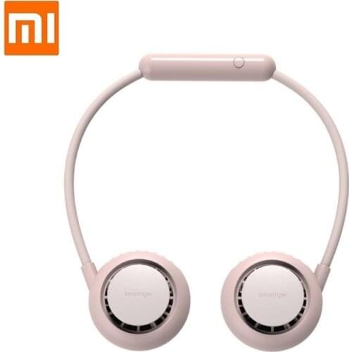 New Hanging Neck Fan USB Chargeable Cooling Fan Safety Leafless Electric Fan Outdoor Sports Travel Mini Fan