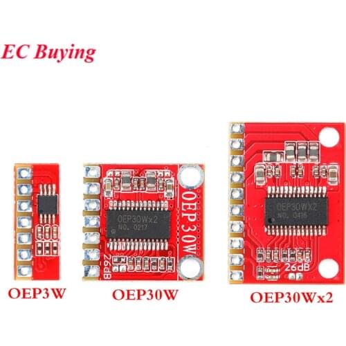 OEP3W OEP30W OEP30W*2 Amplifier Module Mono Double Channel Digital Amplifier Board Module Mini Diy Amplifier Kit