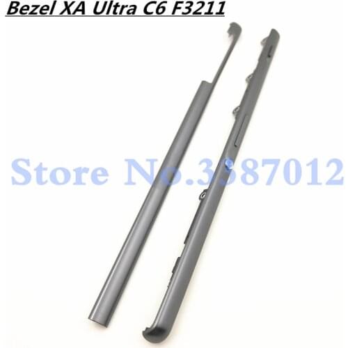 Original For Sony Xperia XA Ultra C6 F3211 F3212 F3213 F3215 F3216 Metal Side Part Sidebar Of Middle Frame Chassis Bezel