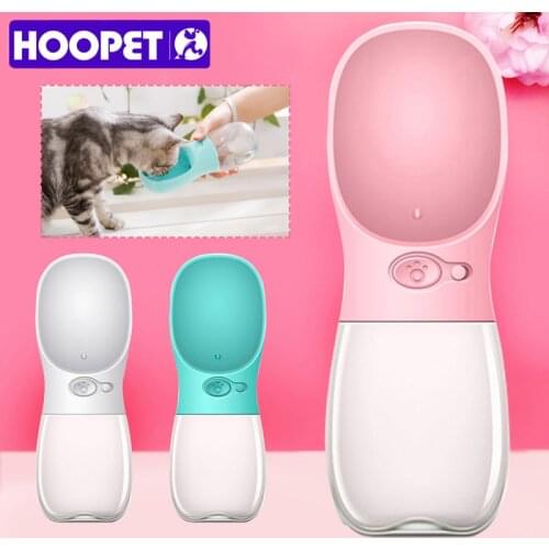 HOOPET Dog Water Bowl Dog Bottle Bowls for Cats Cat Feeder Drinking Bowl fot dogs Dog Waterer Water Dispenser Feeder