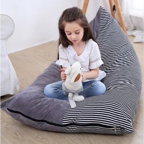Toy Storage Bag Stuffed Animal Storage Bag Toys Bean Bag Chair Portable Canvas ChildrenS Clothing Toy Bags Organizer